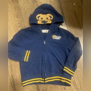 Penn State Nittany Lions Hooded Sweatshirt Jacket, Kid’s 5T Football Fans